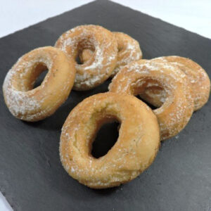 Rosquillas de anís sin gluten y sin leche