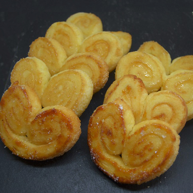 Palmeras sin gluten y sin leche
